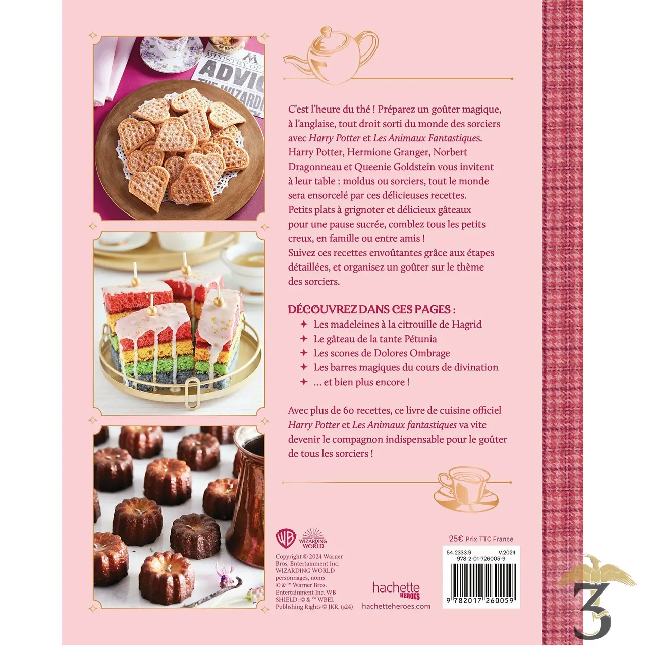 D apres les films harry potter – gouters enchantes - Les Trois Reliques, magasin Harry Potter - Photo N°2