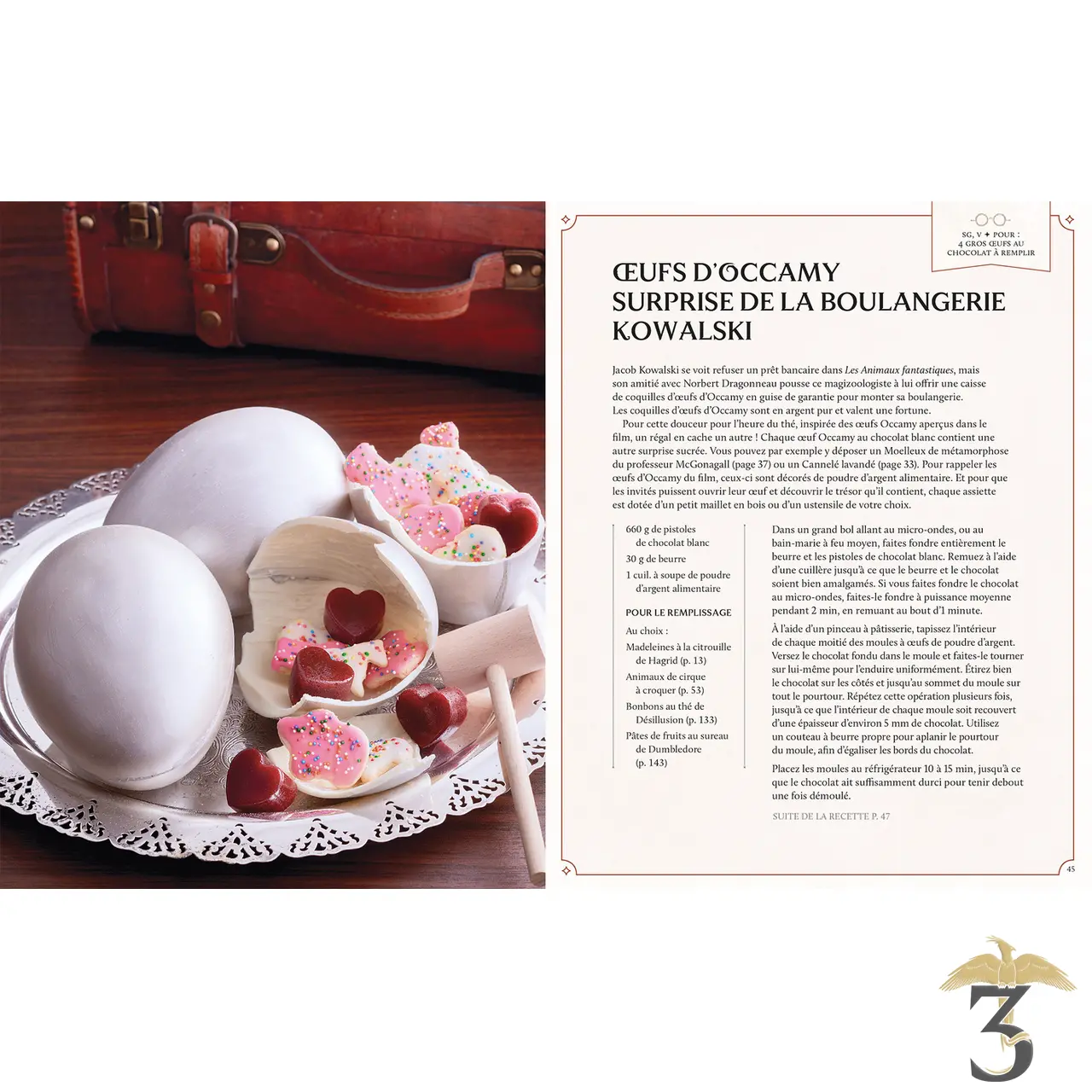 D apres les films harry potter – gouters enchantes - Les Trois Reliques, magasin Harry Potter - Photo N°3