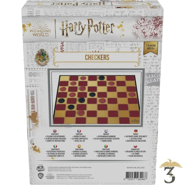 Damier harry potter - Les Trois Reliques, magasin Harry Potter - Photo N°3