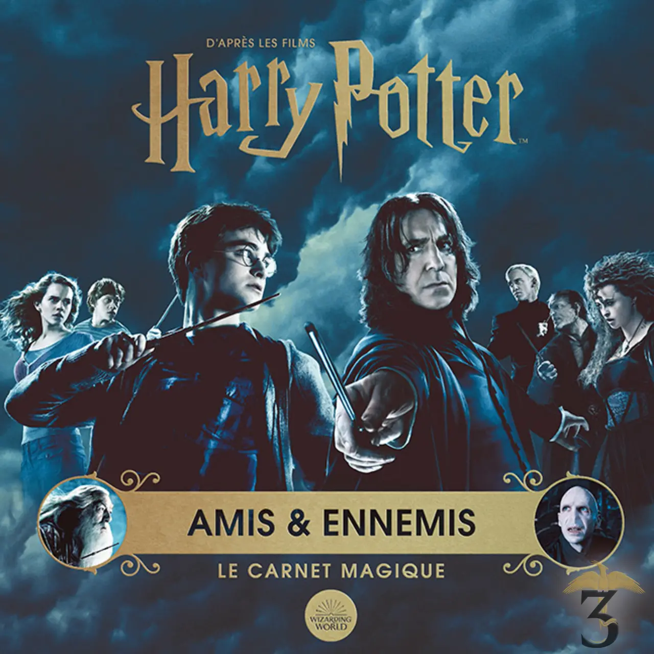 D’après les films harry potter amis et ennemis le carnet magique (grand format) - Les Trois Reliques, magasin Harry Potter - Photo N°1