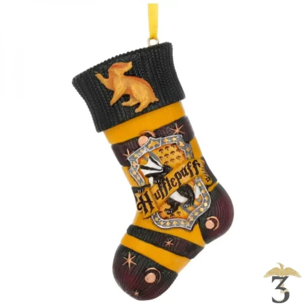 DECORATION CHAUSSETTE poufsouffle - Les Trois Reliques, magasin Harry Potter - Photo N°1
