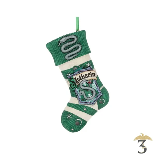 DECORATION CHAUSSETTE SERPENTARD - Les Trois Reliques, magasin Harry Potter - Photo N°1