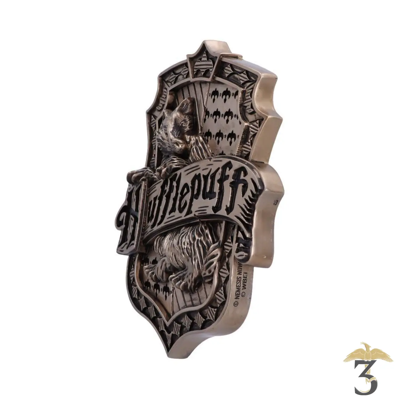 Décoration murale poufsouffle 20.5cm - Les Trois Reliques, magasin Harry Potter - Photo N°3