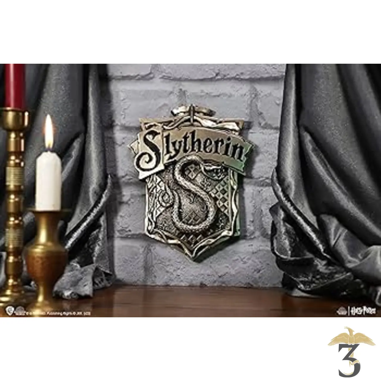 Décoration murale serpentard 20cm - Les Trois Reliques, magasin Harry Potter - Photo N°4
