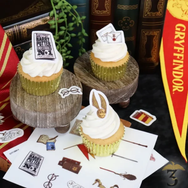 Décorations pour cupcakes - Les Trois Reliques, magasin Harry Potter - Photo N°3