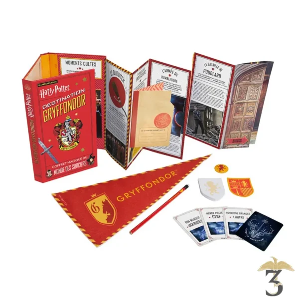 Destination Gryffondor - Coffret magique du monde des sorciers - Les Trois Reliques, magasin Harry Potter - Photo N°4