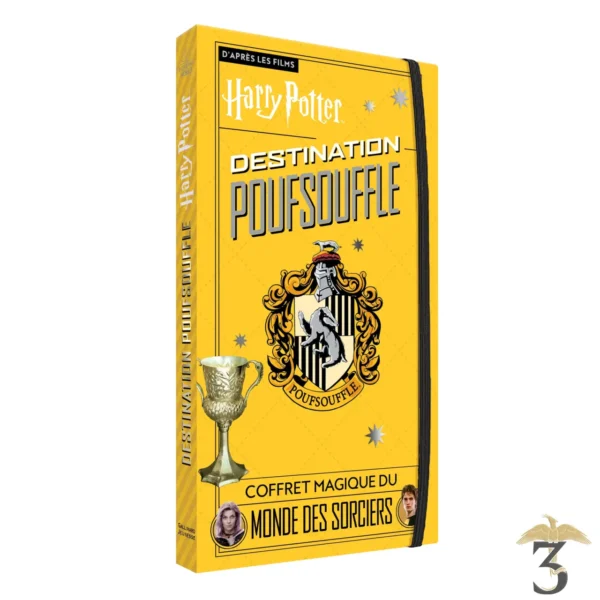 Destination Poufsouffle - Coffret magique du monde des sorciers - Les Trois Reliques, magasin Harry Potter - Photo N°1