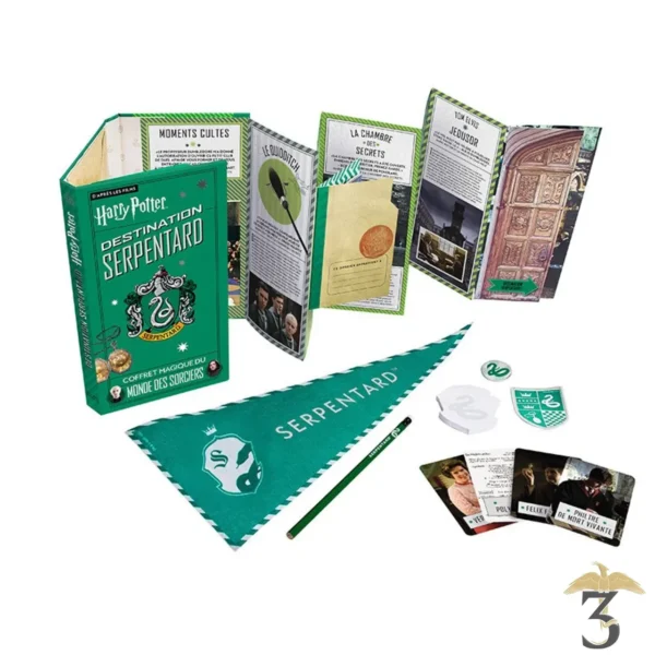Destination Serpentard - Coffret magique du monde des sorciers - Les Trois Reliques, magasin Harry Potter - Photo N°4