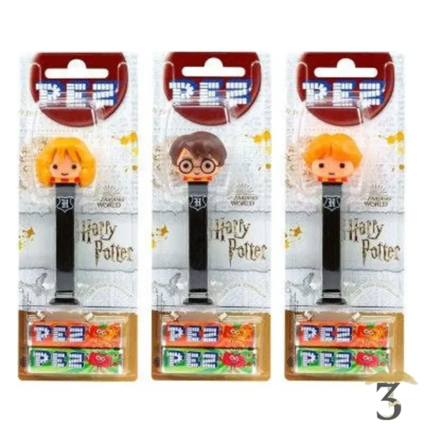 DISTRIBUTEUR PEZ + 2 RECHARGES - Les Trois Reliques, magasin Harry Potter - Photo N°1