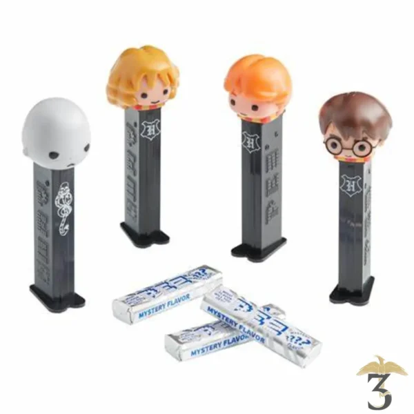 Distributeur pez + 3 recharges - Les Trois Reliques, magasin Harry Potter - Photo N°1