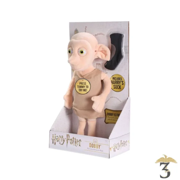 DOBBY PELUCHE INTERACTIVE - Les Trois Reliques, magasin Harry Potter - Photo N°2