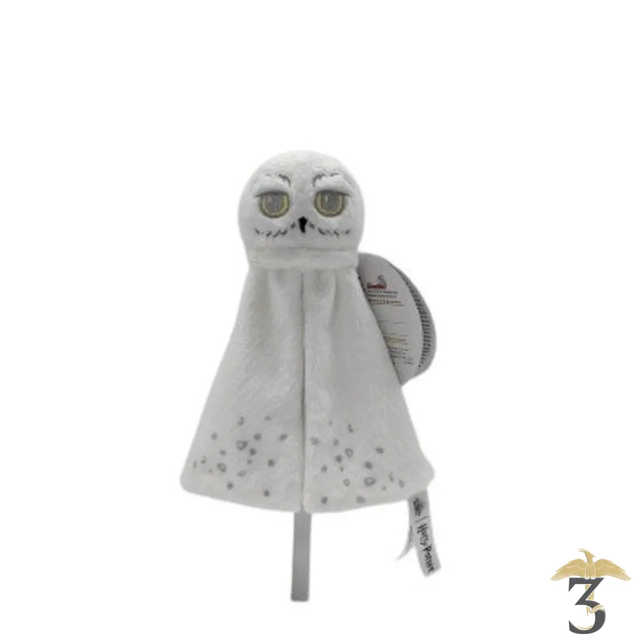 Doudou peluche hedwige 13cm - Les Trois Reliques, magasin Harry Potter - Photo N°1