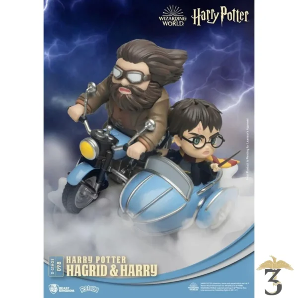 DTSAGE HAGRID & HARRY 16CM - Les Trois Reliques, magasin Harry Potter - Photo N°2