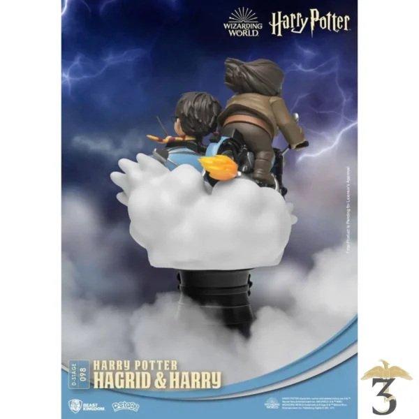 DTSAGE HAGRID & HARRY 16CM - Les Trois Reliques, magasin Harry Potter - Photo N°3