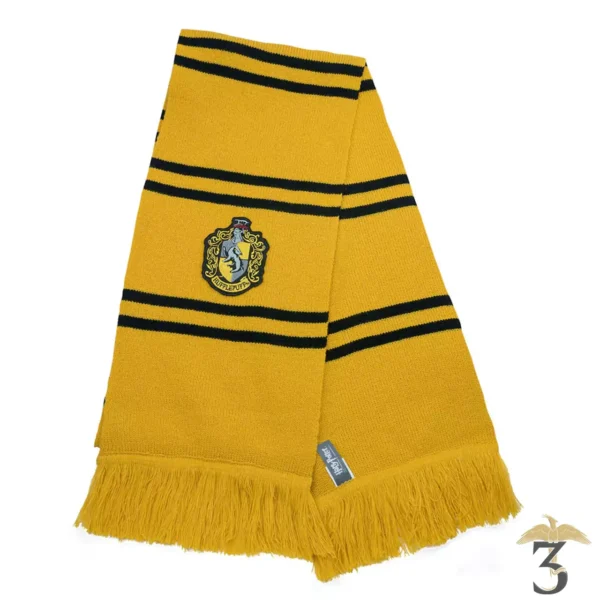 écharpe deluxe poufsouffle - Les Trois Reliques, magasin Harry Potter - Photo N°1