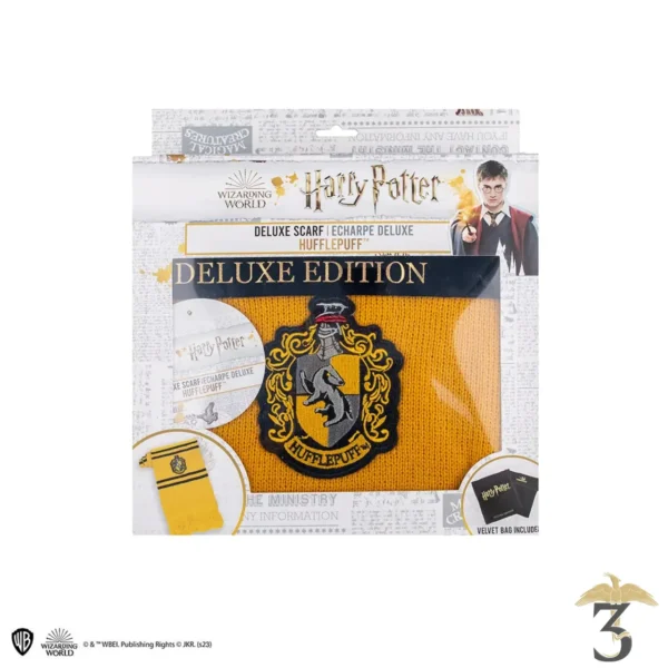 écharpe deluxe poufsouffle - Les Trois Reliques, magasin Harry Potter - Photo N°2
