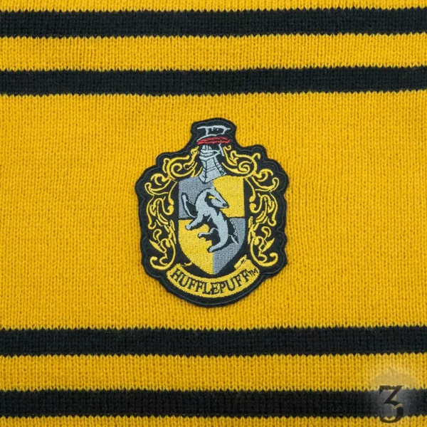 écharpe deluxe poufsouffle - Les Trois Reliques, magasin Harry Potter - Photo N°3