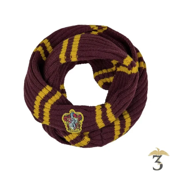 ECHARPE INFINIE GRYFFONDOR - Les Trois Reliques, magasin Harry Potter - Photo N°1