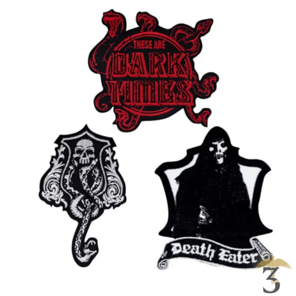 ECUSSONS DELUXE DARK ARTS - Les Trois Reliques, magasin Harry Potter - Photo N°1