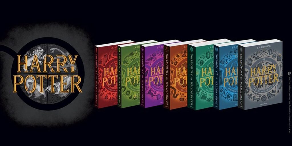 Edition 2025 Harry Potter Gallimard de cecilia in the jungle chez les 3 Reliques boutique Harry Potter