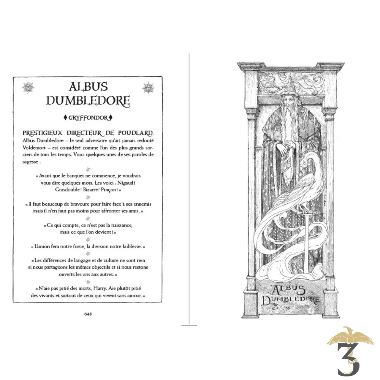 Edition Gryffondor 20 ans Harry Potter et le Prince de Sang Mêlé - Les Trois Reliques, magasin Harry Potter - Photo N°2