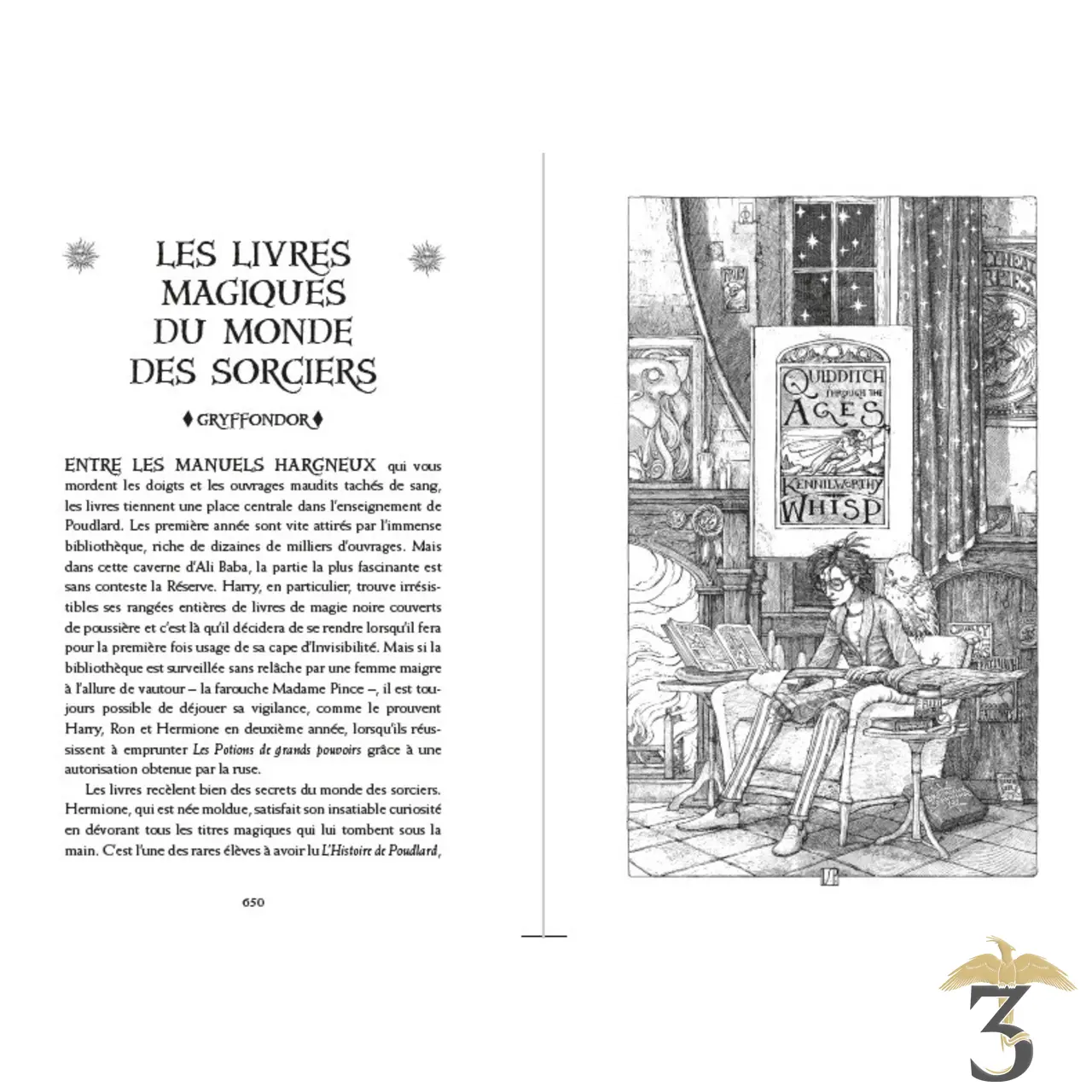 Edition Gryffondor 20 ans Harry Potter et le Prince de Sang Mêlé - Les Trois Reliques, magasin Harry Potter - Photo N°3