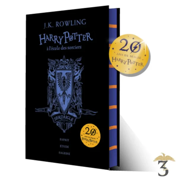 Edition Serdaigle 20 ans Harry Potter à l'école des Sorciers - Les Trois Reliques, magasin Harry Potter - Photo N°1