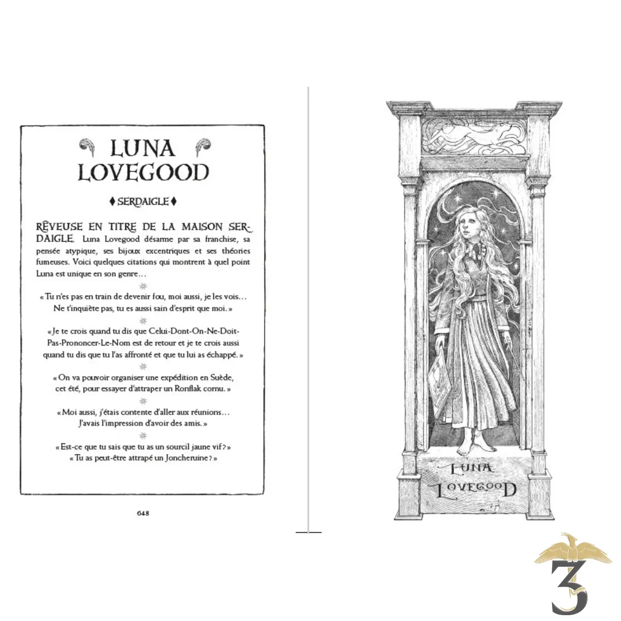 Edition Serdaigle 20 ans Harry Potter et le Prince de Sang Mêlé - Les Trois Reliques, magasin Harry Potter - Photo N°2