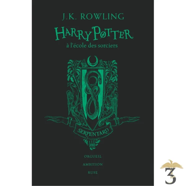 Edition Serpentard 20 ans Harry Potter à l'école des Sorciers - Les Trois Reliques, magasin Harry Potter - Photo N°2