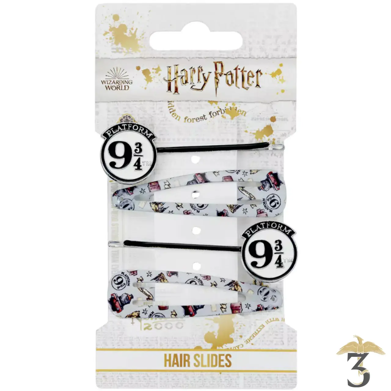 Ensemble barrettes 9 3/4 - Les Trois Reliques, magasin Harry Potter - Photo N°2