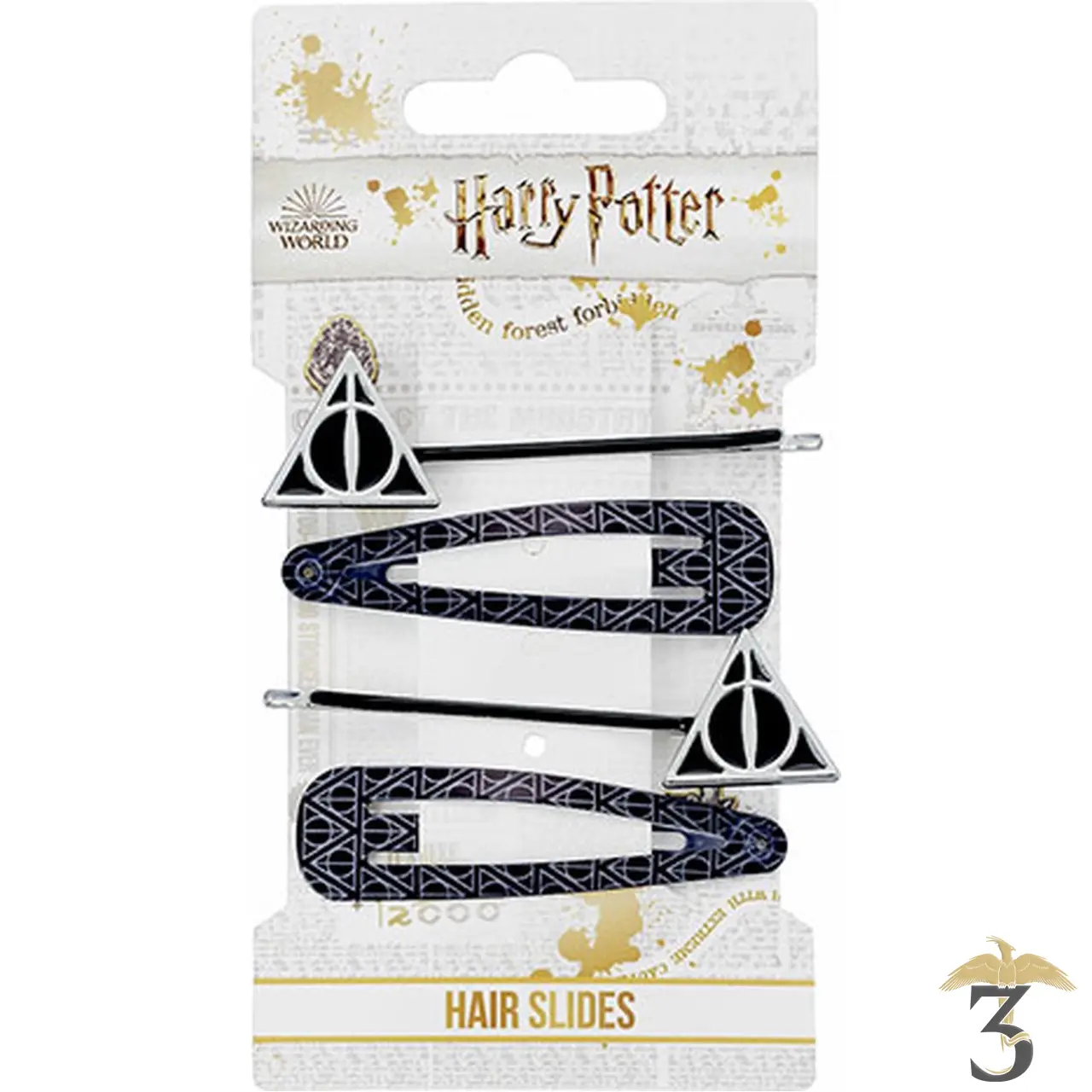 Ensemble de barrettes les reliques de la mort - Les Trois Reliques, magasin Harry Potter - Photo N°2