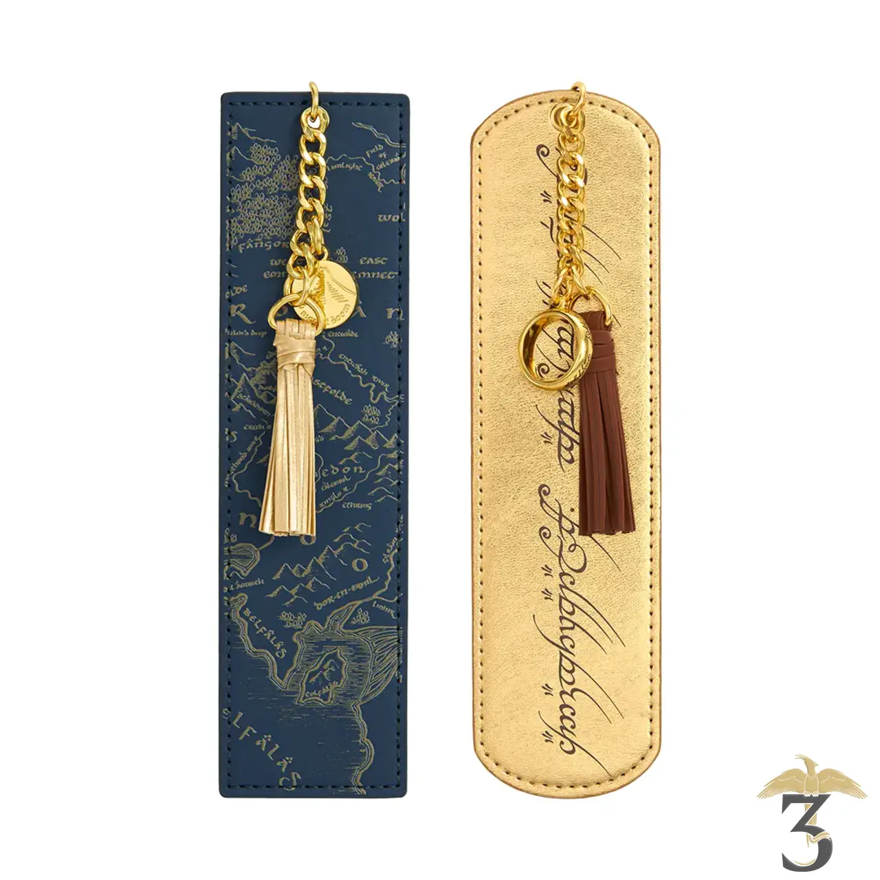 Ensemble de marque-pages – seigneur des anneaux - Les Trois Reliques, magasin Harry Potter - Photo N°1