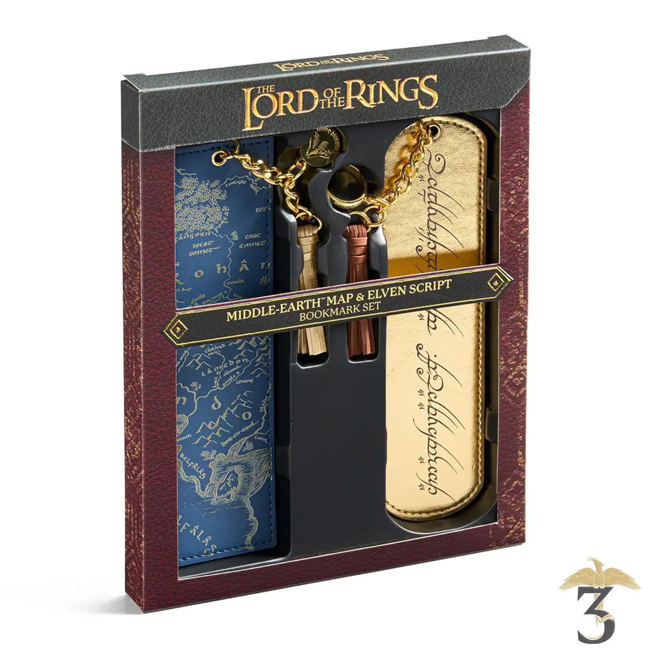 Ensemble de marque-pages – seigneur des anneaux - Les Trois Reliques, magasin Harry Potter - Photo N°4