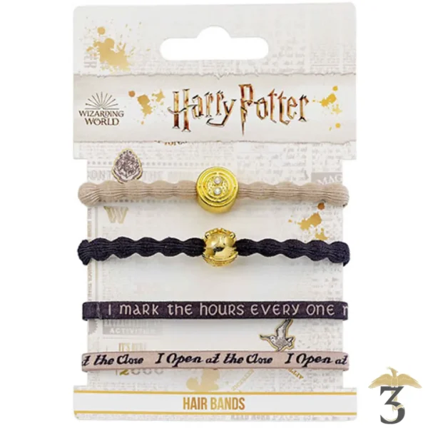 Kellica Ensemble d'accessoires pour cheveux Harry Potter Vif d'or officiel