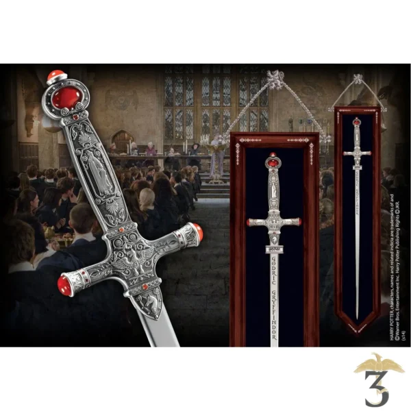 Epée de Godric Gryffondor - Noble Collection Harry Potter - Les Trois Reliques, magasin Harry Potter - Photo N°2