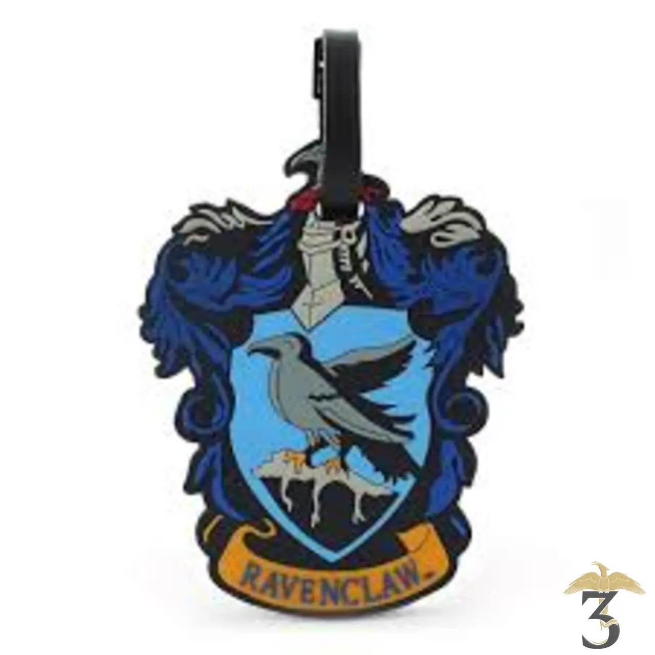 étiquette à bagage serdaigle - Les Trois Reliques, magasin Harry Potter - Photo N°1