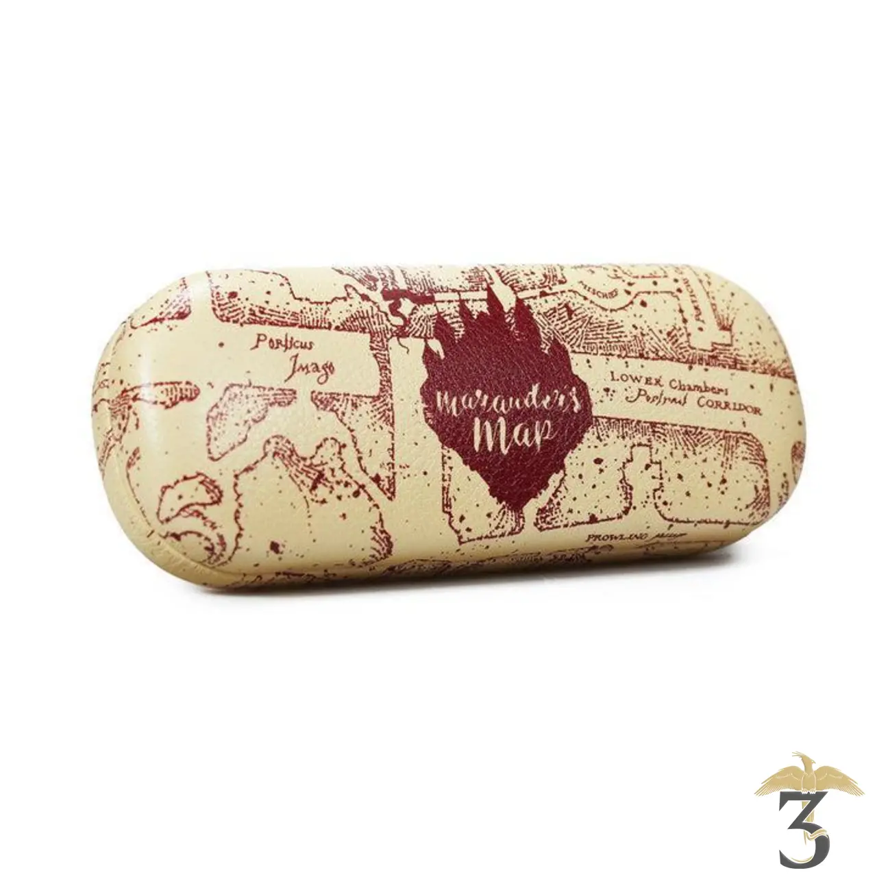 étuit / boite à lunette carte du maraudeur - Les Trois Reliques, magasin Harry Potter - Photo N°1
