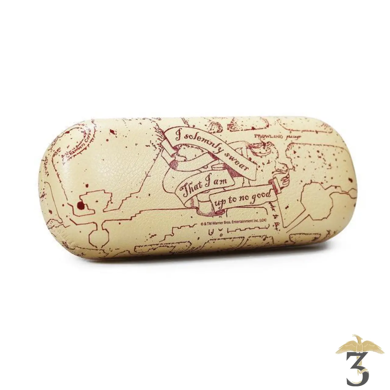 étuit / boite à lunette carte du maraudeur en vente au magasin Harry Potter Les Trois Reliques, photo N°2