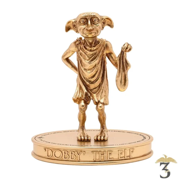 Figurine dobby dorée – harry potter - Les Trois Reliques, magasin Harry Potter - Photo N°1