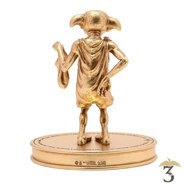 Figurine dobby dorée – harry potter - Les Trois Reliques, magasin Harry Potter - Photo N°3