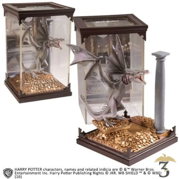 Figurine Dragon Gringotts - Créatures Magiques - Harry Potter - Les Trois Reliques, magasin Harry Potter - Photo N°1