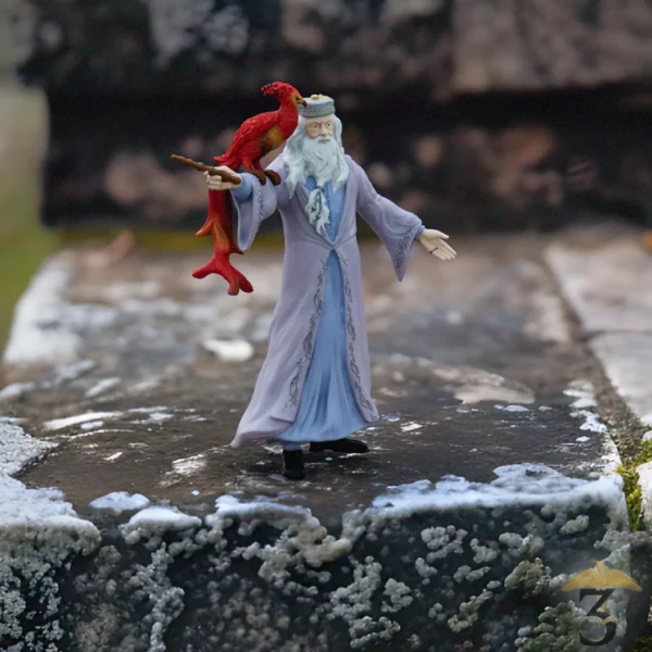 Figurine dumbledore et fumesck - Les Trois Reliques, magasin Harry Potter - Photo N°2