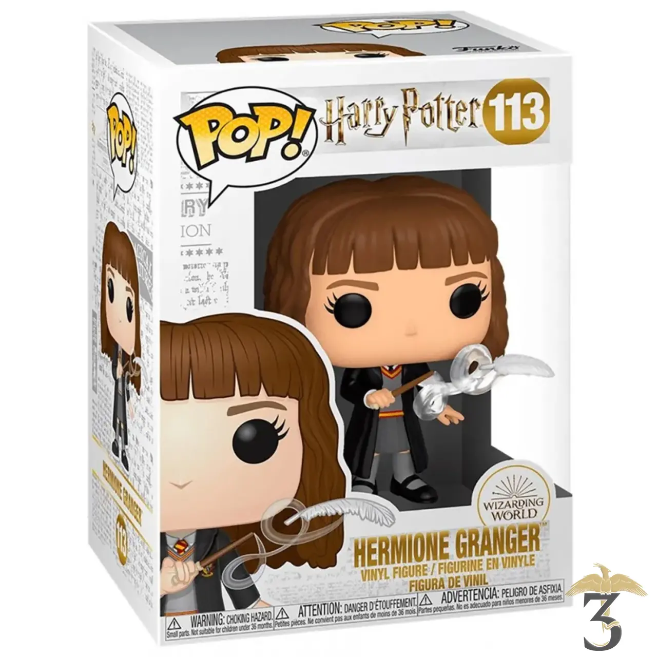Figurine Funko Pop Hermione N°113 - Les Trois Reliques, magasin Harry Potter - Photo N°2