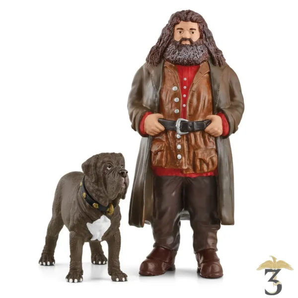 Figurine hagrid et crockdur - Les Trois Reliques, magasin Harry Potter - Photo N°1