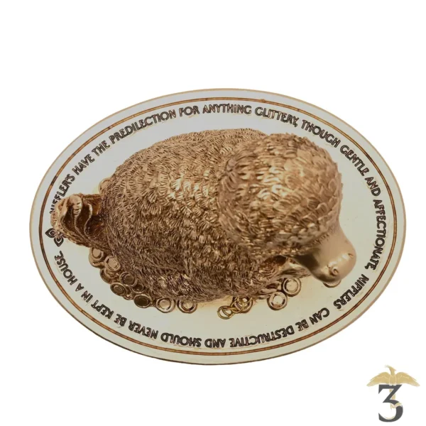 Figurine niffleur dorée – harry potter - Les Trois Reliques, magasin Harry Potter - Photo N°4
