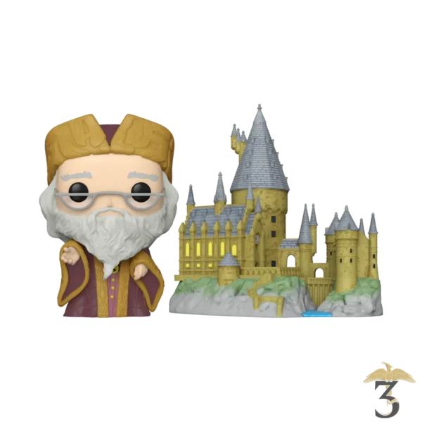 Figurine Pop! Town Dumbledore w/Hogwarts - Les Trois Reliques, magasin Harry Potter - Photo N°1