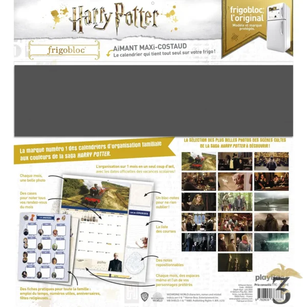 Frigobloc mansuel 2024 harry potter - Les Trois Reliques, magasin Harry Potter - Photo N°4