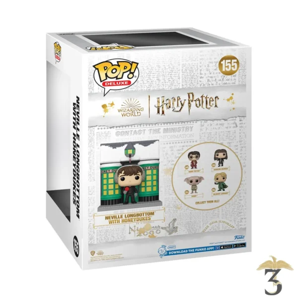 Funko Pop! Deluxe: Harry Potter Hogsmeade - Honeydukes with Neville Longbottom - Les Trois Reliques, magasin Harry Potter - Photo N°3