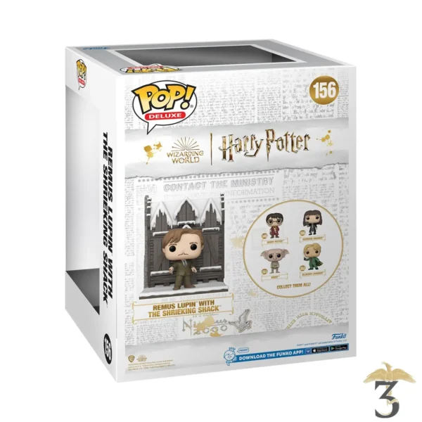 Funko Pop! Deluxe: Harry Potter Hogsmeade - Shrieking Shack with Remus Lupin - Les Trois Reliques, magasin Harry Potter - Photo N°3