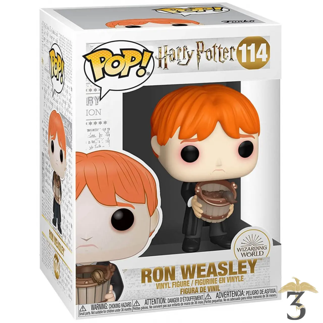 Funko Pop - Ron vomissant des limaces - Les Trois Reliques, magasin Harry Potter - Photo N°2